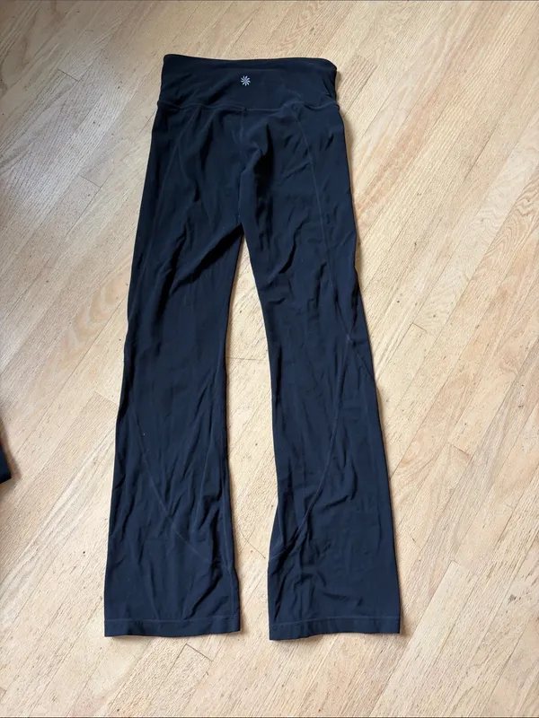 Athleta flare leggings size small black - Image 5