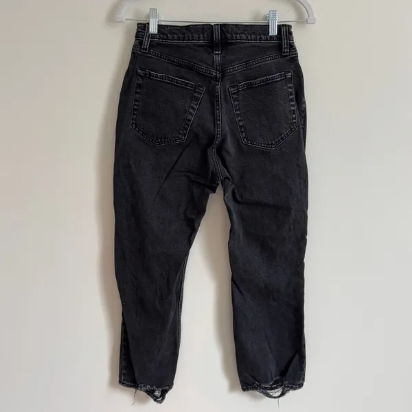 Abercrombie & Fitch The Ankle Straight Utra High Rise Jeans Size 2 Short / 26 - Image 6