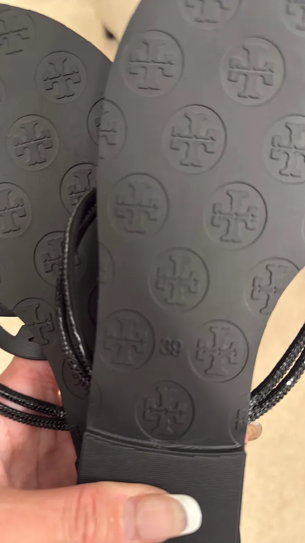 Tory Burch Sandals Miller Embellished Black - Image 10