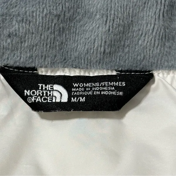 THE NORTH FACE Women's Size M White Charcoal Gray ThermoBall Activewear Jacket - Image 5