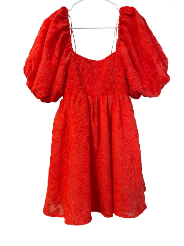 future collective puffy sleeve dress - Image 4