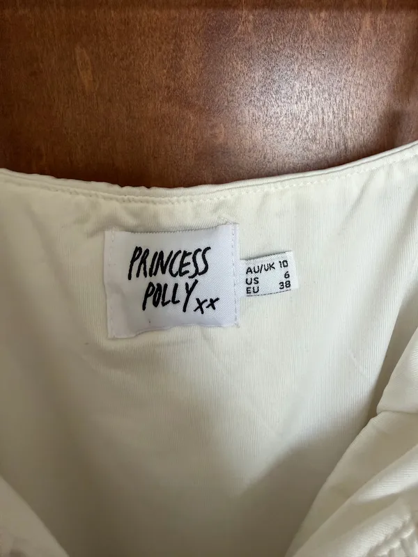 Princess Polly Bodysuit White - Image 2