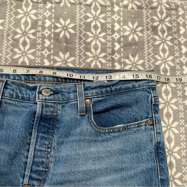 Levi's Wedgie Straight Premium Jeans Button‎ Fly Size 32 Minimalist Streetwear - Image 11
