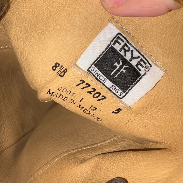 FRYE Carson Pull-On Tall Boots‎ Gray Size 8.5 - Image 4