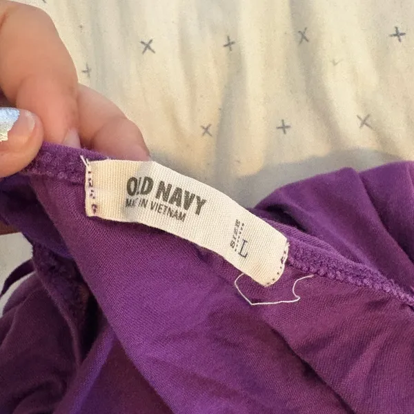 Old Navy Y2K Purple Top - Image 2