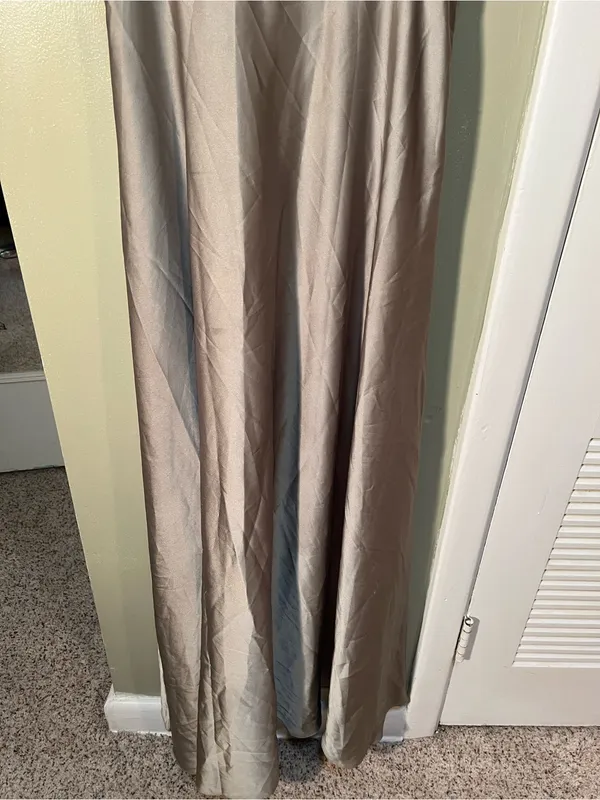 Show Me Your Mumu Women's Size Small Faith Maxi Dress Moss Green‎ Luxe Satin - Image 8