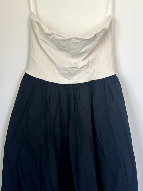 NWT J.Crew Colorblock Midi Mixy Dress - Size: Medium - Image 5