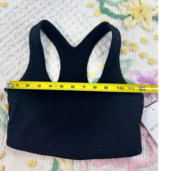 Beyond Yoga Black Racerback Cropped Tank Top Activewear‎ XS - Image 3