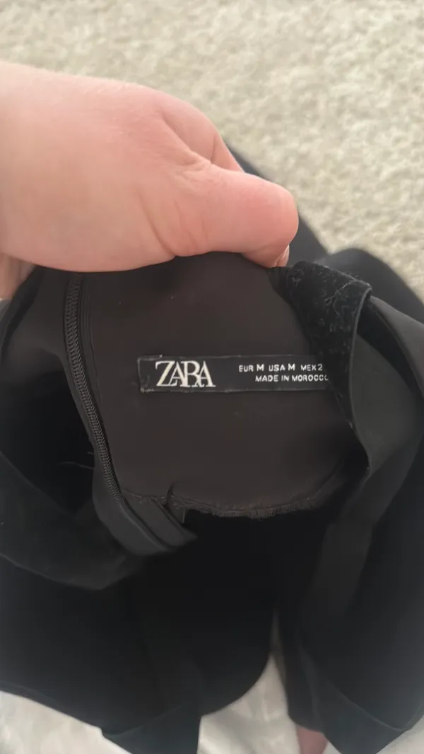 ZARA Black Dress Mini - Image 3