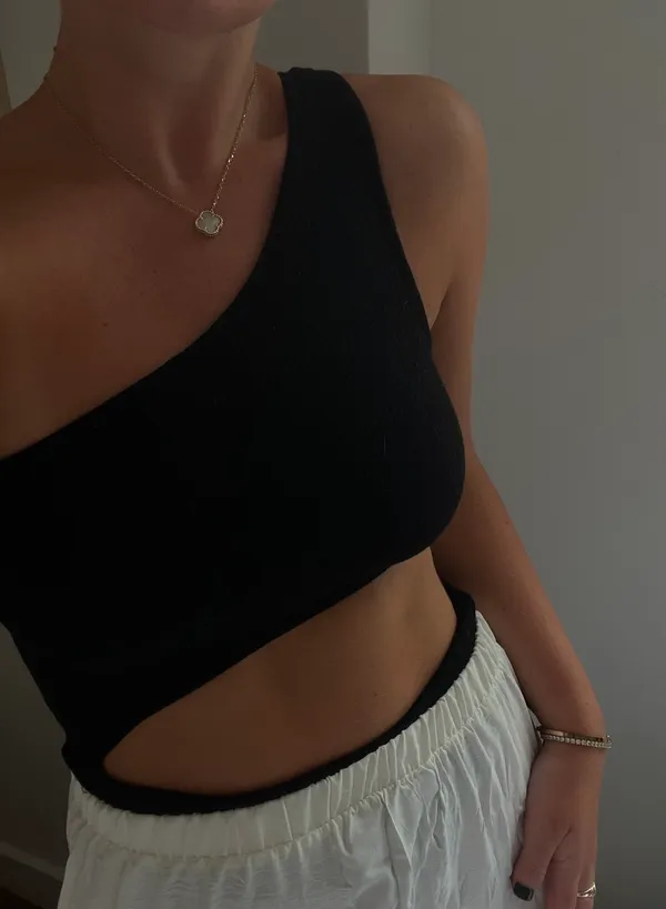 Limited Edition Fashion One Shoulder Bodysuit - Image 2