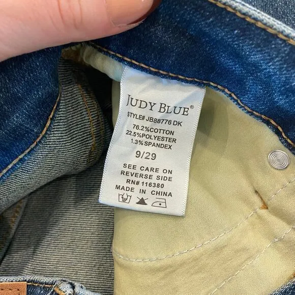 Judy Blue‎ Slim Fit Jeans size 9/ 29 - Image 6