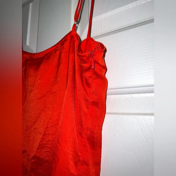 Princess Polly The Charm Mini Dress in Red Size 2 New with tag - Image 13