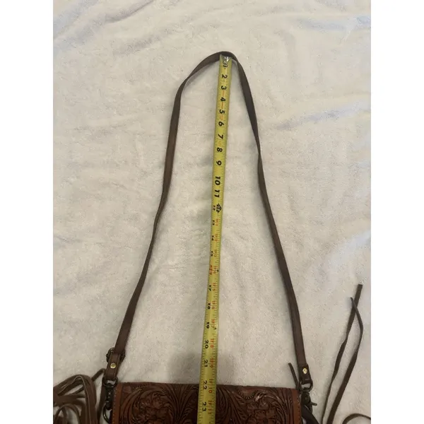 AD American Darling ADBGA341 Envelope Hand Tooled Genuine Leather Women Bag - Image 10