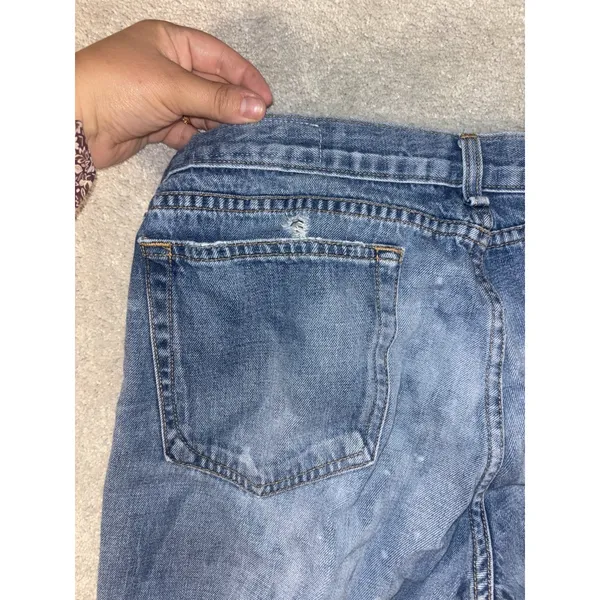 rag‎ bone boyfriend jeans distressed loose relaxed fit beacon 27 - Image 14