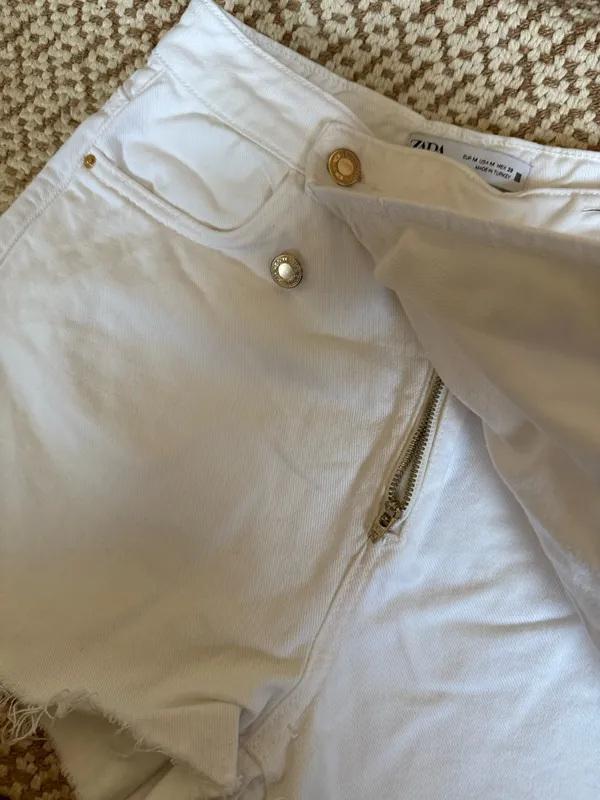 White Zara Skort - Image 2