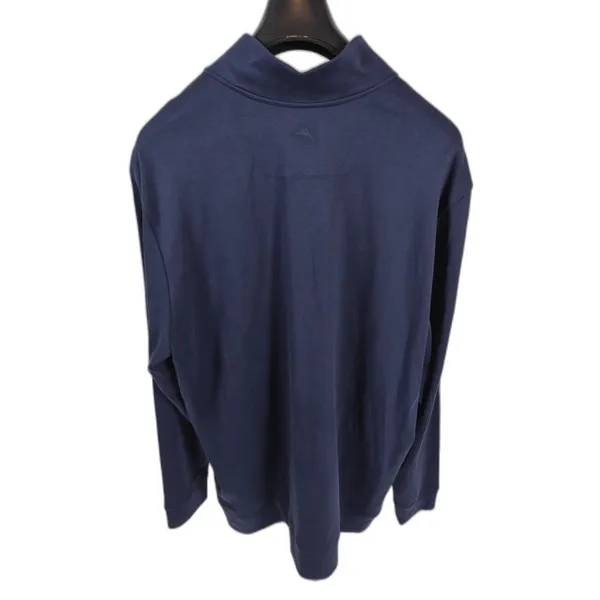 Mens Tommy Bahama Quarter Zip Pullover Blue 3XLT - Image 3