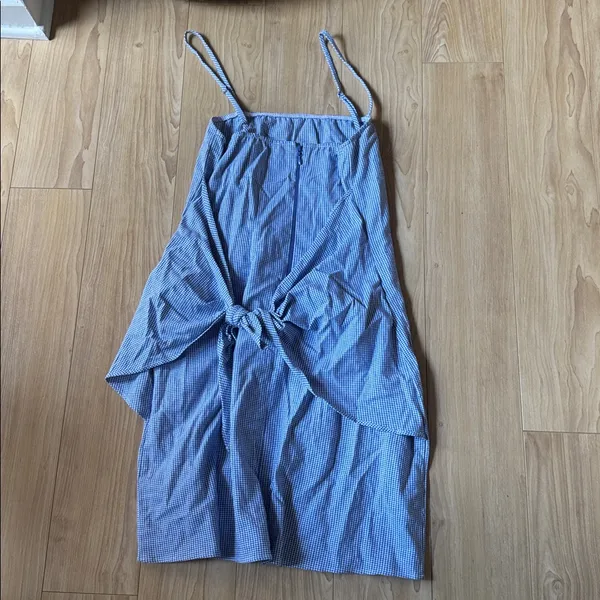 Show Me Your MuMu Blue gingham Dress - Image 2
