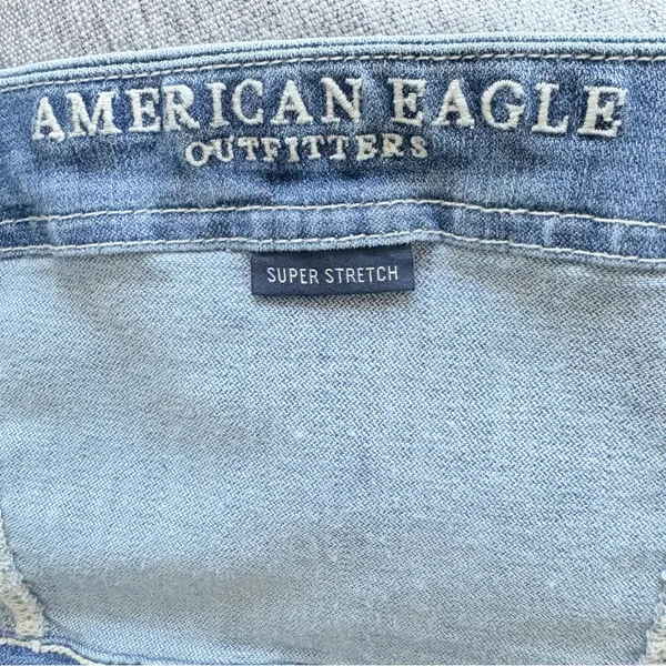 American Eagle Outfitters Light Blue Denim Overalls Dress - Image 5