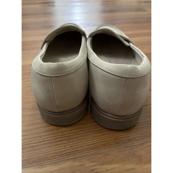 Dr Scholl's Hello Loafers Womens Size 8 Tan Faux Leather Slip On Penny Loafers - Image 6