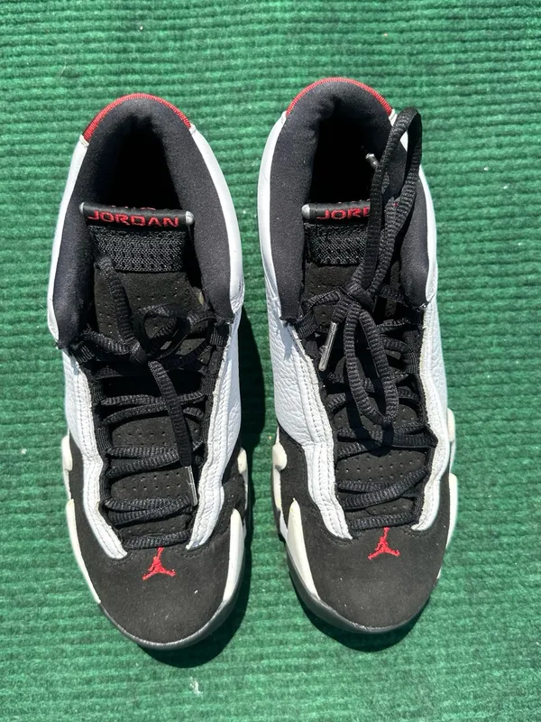 Air Jordan 14 Retro GS 'Black Toe' 2024 Size 6y Women’s Size 7.5 - Image 4