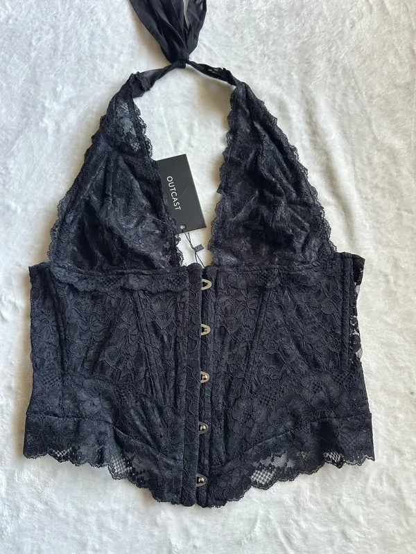 Outcast Clothing Brea Top Black - Image 5