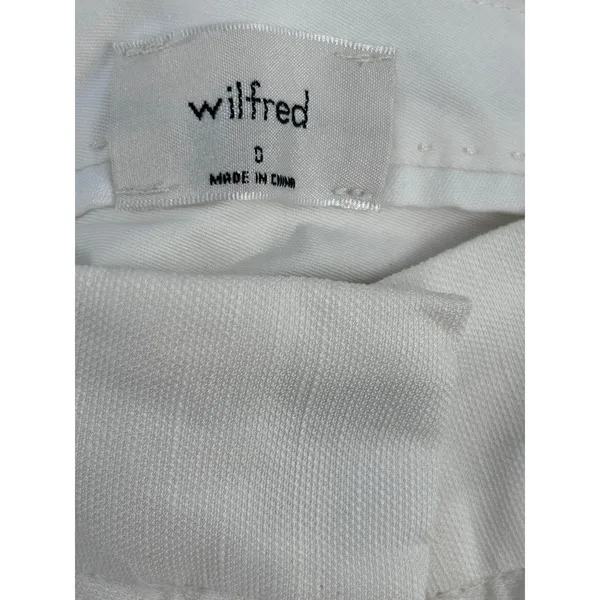 Aritzia Wilfred The Effortless Pant Linen white size 0 - Image 5