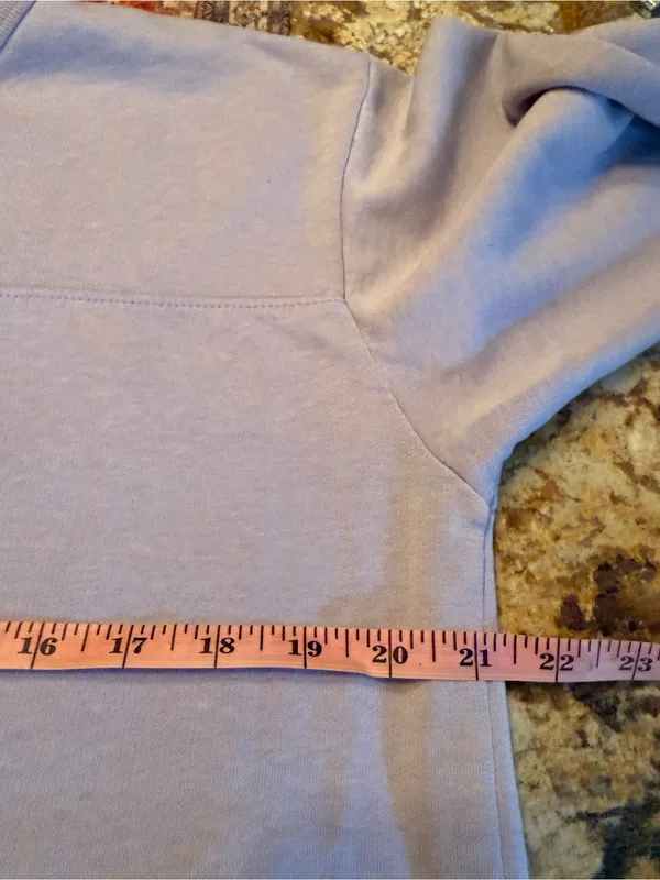 Vintage Anthony Richards Lavender SweatSuit Pants Top Size LP L Large Petite - Image 10