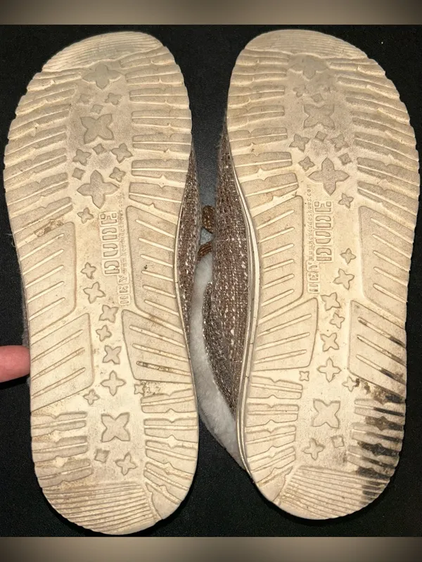 HEY DUDE Women's Size 10 Britt Boho Chevron Fur Lined Boots - Image 7