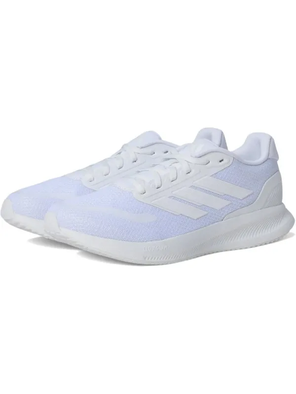 Adidas Run Falcon 5 Running Shoes Triple White-Cloud White Mens Size 10 NIB - Image 7