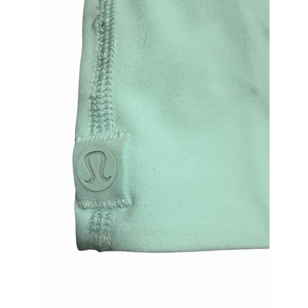 Lululemon Bend This Front-To-Back Longline‎ Bra V Racer Neck Ideal Mint Size S/M - Image 9