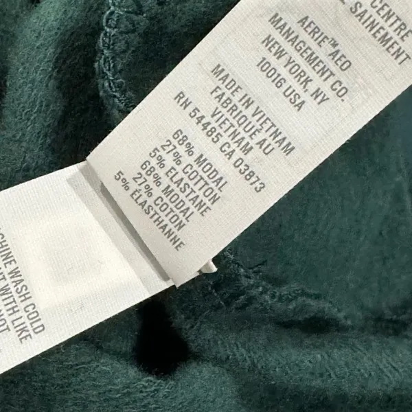 Offline by Aerie Over The Top Mock Neck Top Forest Green Women’s Medium - Image 3
