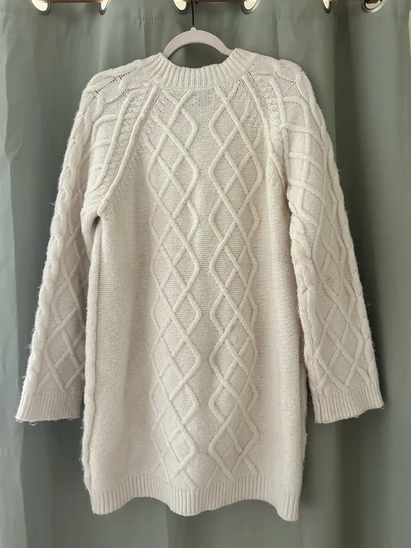Lulus White Sweater Dress - Image 2