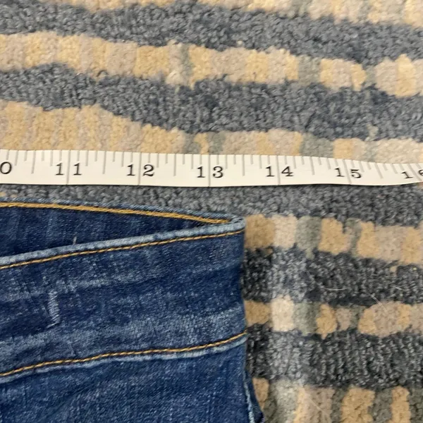Madewell Curvy High-Rise Skinny Jeans Womens 27 Blue Medium Wash Stretch Denim - Image 4