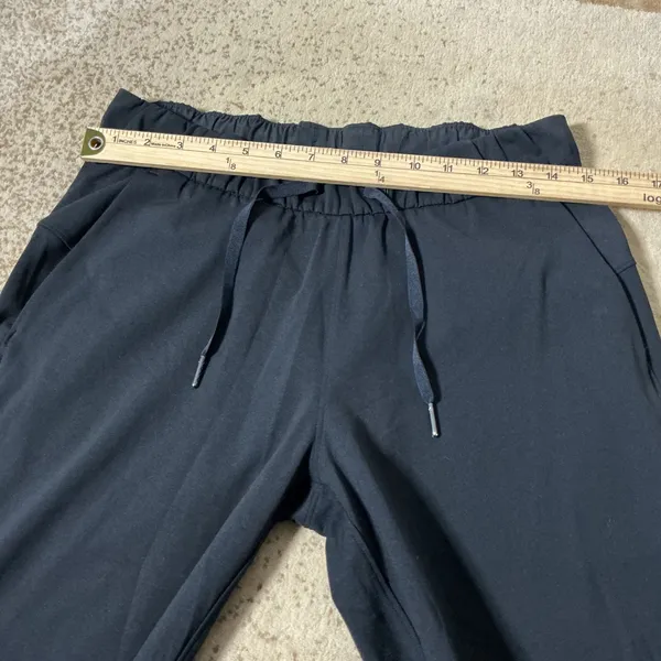 Lululemon On The Fly Luxtreme 7/8 Jogger Pant Womens 6 Black Tapered W5ALWS - Image 2