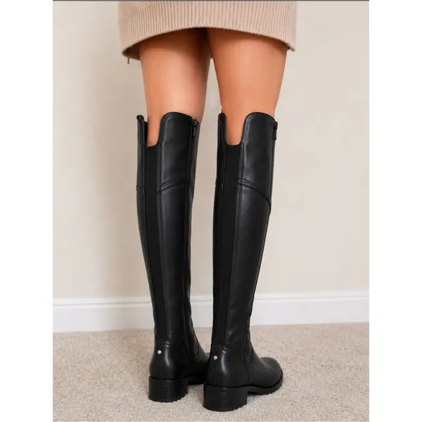 Toetos Hope Black Over-The-Knee Boots Size 9 NWOB - Image 4