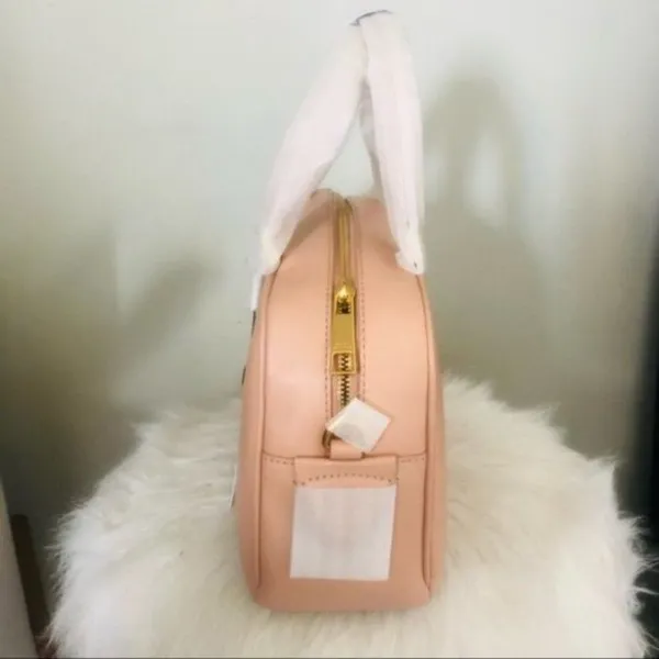 Marc Jacobs Voyager‎ Leather Mini Satchel, Luxury Italian Leather, Pink, NWT - Image 14