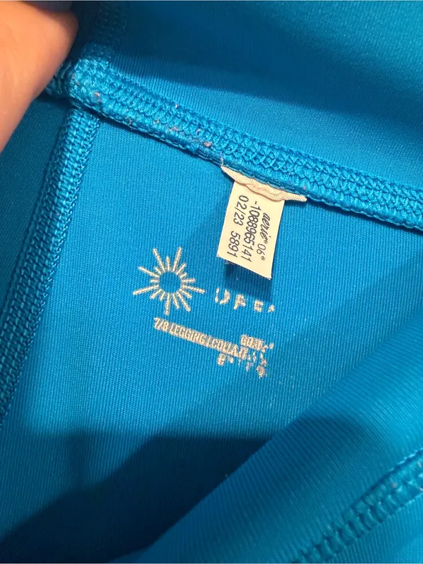 Bright Blue aerie offline side‎ pocket leggings - Image 3
