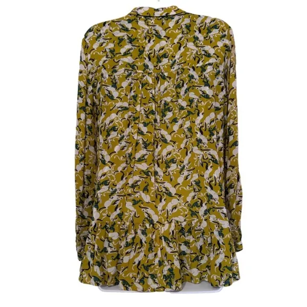 Anthropologie Maeve Janie Peasant‎ Rabbit Blouse Size 2 - Image 3