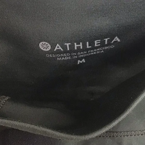 Athleta M High Rise Jogger Gray Yoga Athleta M High Rise Jogger Gray Yoga - Image 2