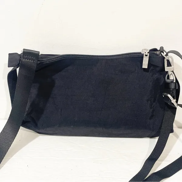Baggallini Black Nylon Daily‎ Crossbody Bag Sand Lining - Image 4