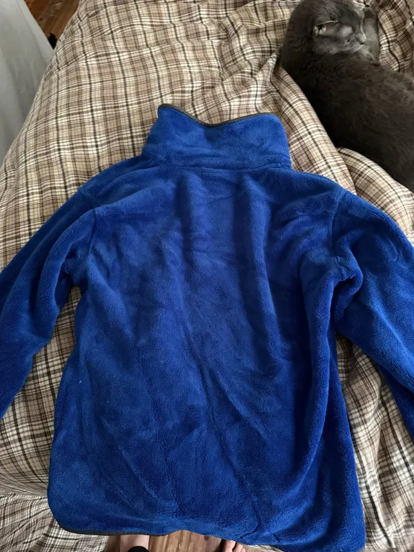 New York Rangers Fleece Pullover Blue Size L - Image 3