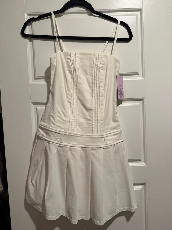 Target Dress Mini White - Image 2