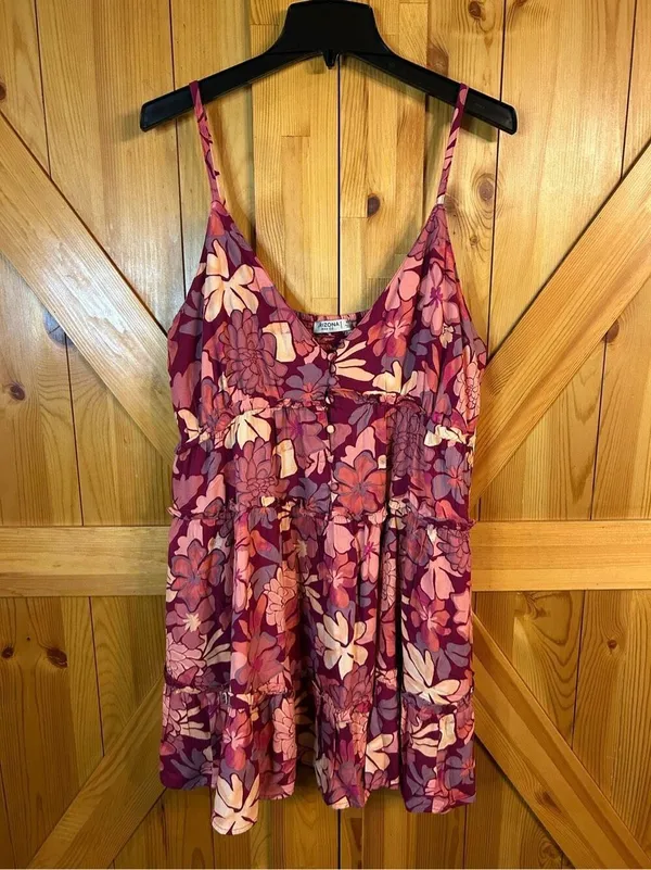 Arizona Womens Sleeveless Babydoll Dress Juniors Size XXL NWT (0202) - Image 2