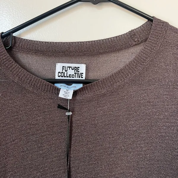 New brown long sleeve sweater - Image 2