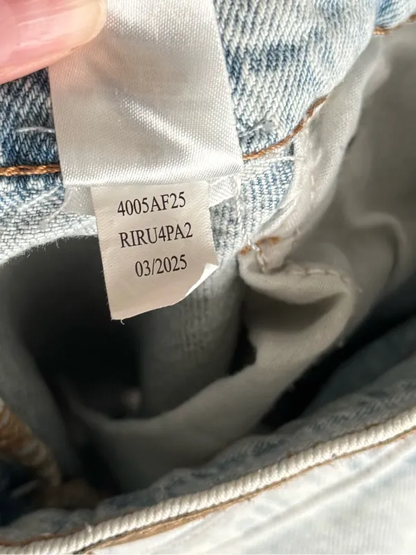 Aéropostale Women’s 2S High Rise Flare Jeans Light Wash Distressed Ripped Y2K - Image 9