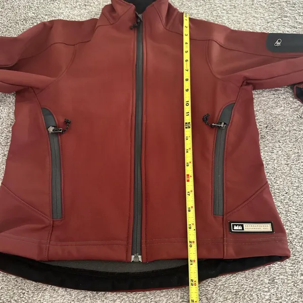 Recreational Equipment Inc. Women's Rust Zip Jacket Size XS - Image 8