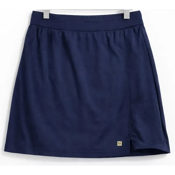 Anne Klein Sport Navy Athletic Skort Medium Pull On Stretch Built In Shorts - Image 8