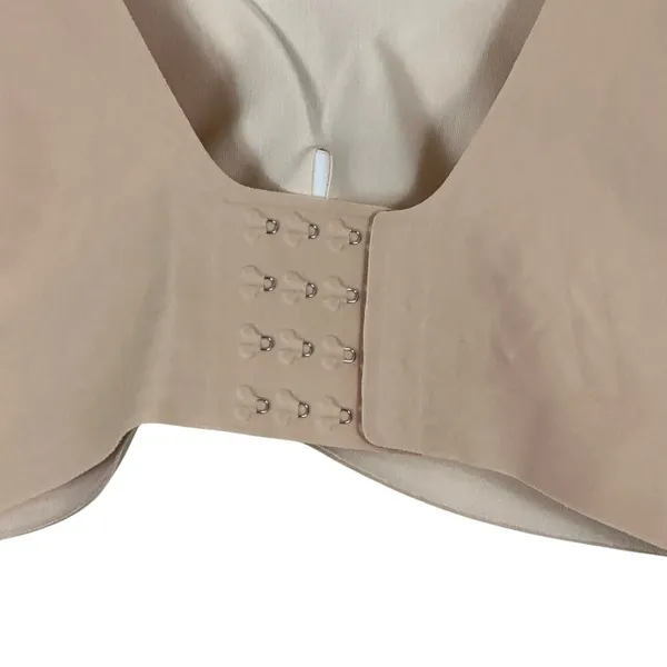 Falorda Seamless Wireless Solid T-Shirt Bra Nude Comfort Lightweight Size M - Image 6