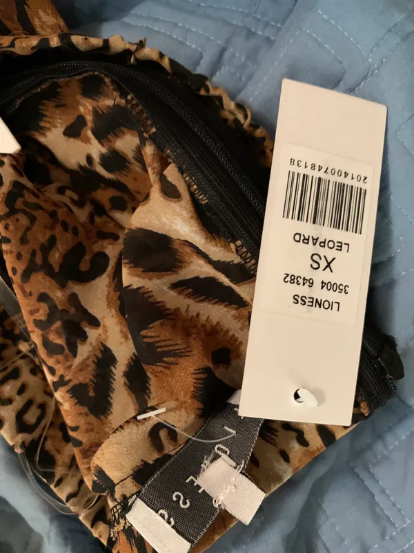 LIONESS NWT Princess Polly/ Nasty gal leopard animal print chiffon High Waisted maxi skirt - Image 15