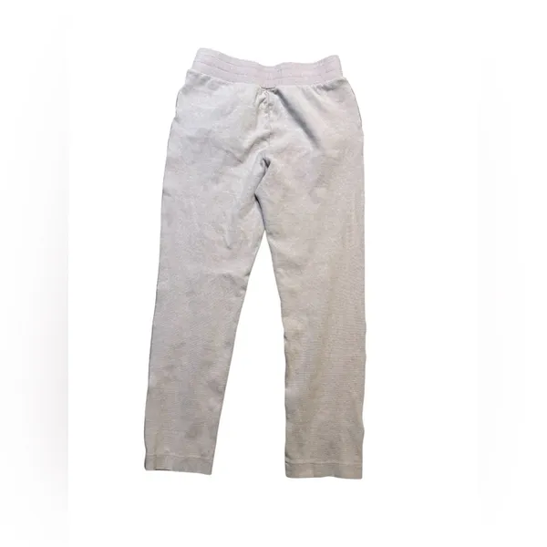 👖 Varley Track Pants Women’s M Gray Pink Side Stripe Drawstring Lounge Joggers 👖 - Image 2